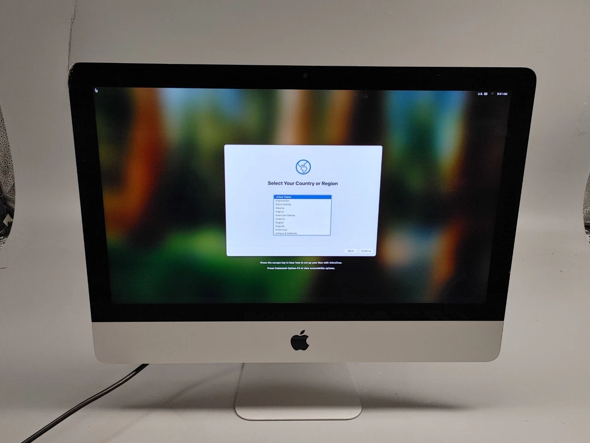 美品 iMac 21 Retina4K(2019)1TB/8GB KB,MS付 Amazon.com: Apple iMac 21.5 inches, 2019, 4K I3-8100 3.6 GHz 8