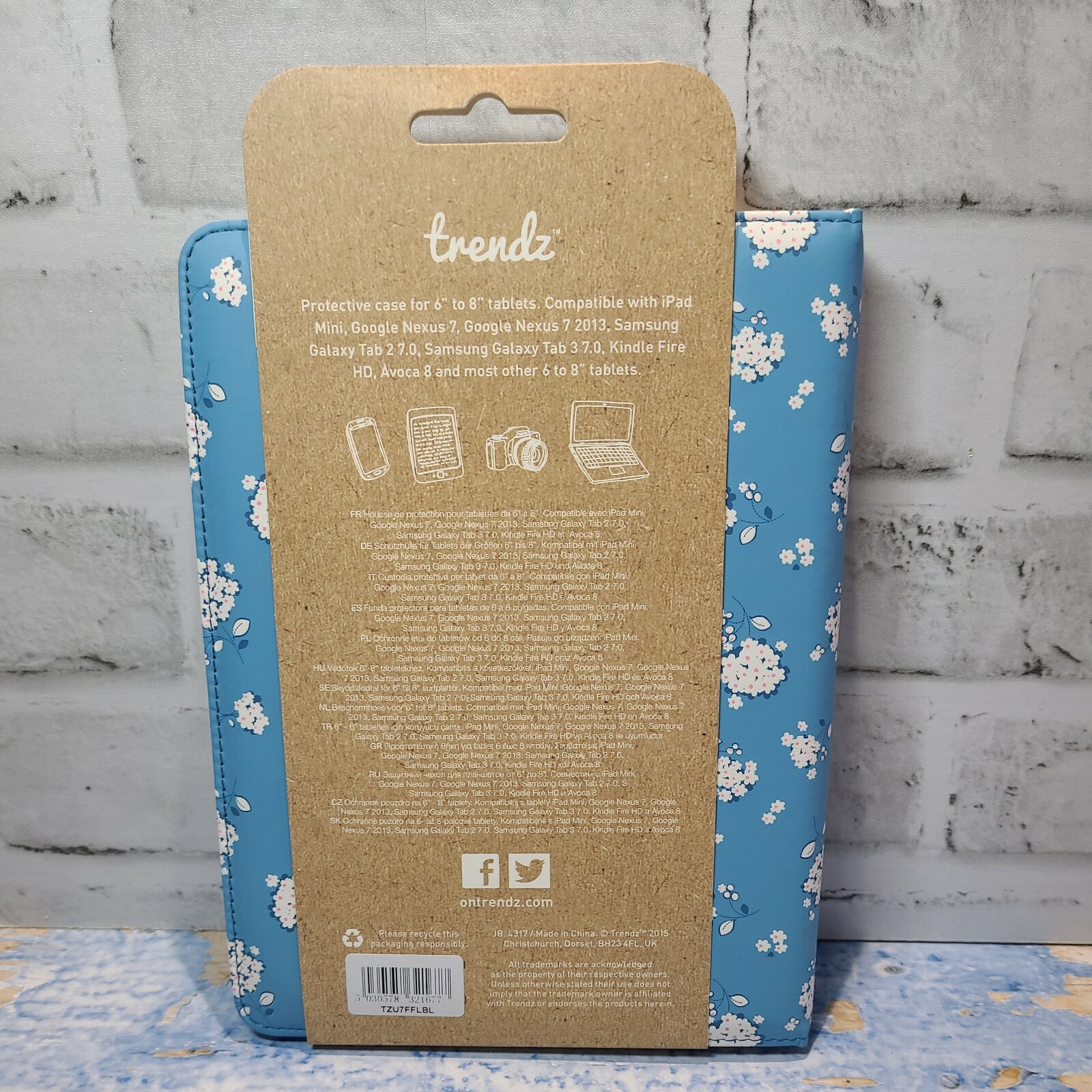 Trendz 6" 8" Universal Tablet Case Kindle/ Mini Ipad/ Samsung Galaxy Tab eBay