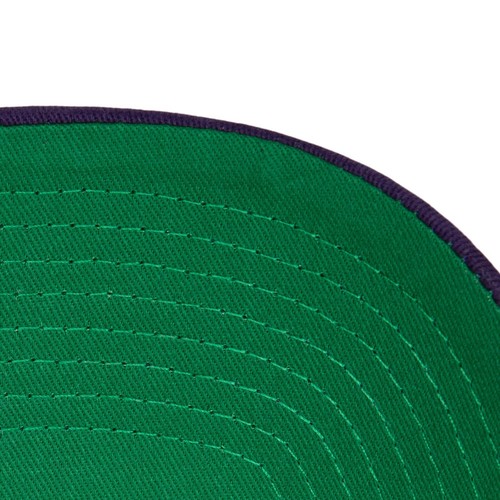 Los Angeles Lakers Mitchell & Ness Off White Diamond Pro Snapback Hat - Picture 3 of 3