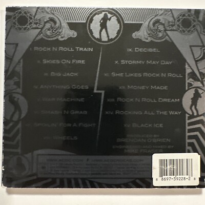 AC/DC - Black Ice CD 2009 Columbia ‎- 88697 38379 2 [Digipak