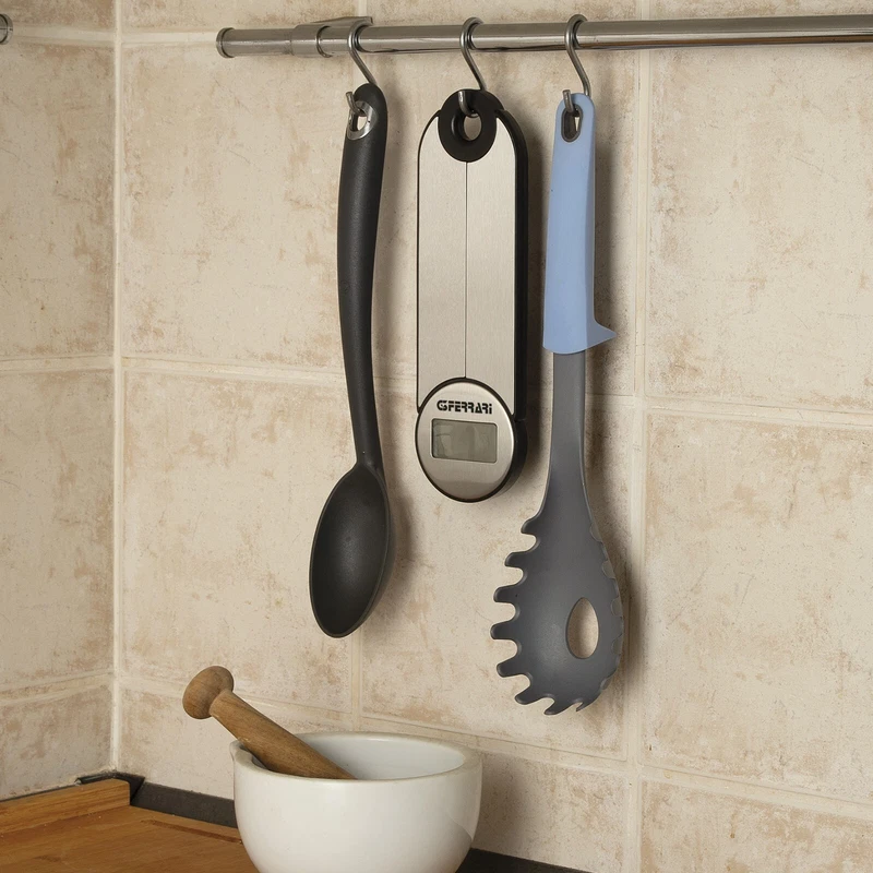 Bilancia da Cucina Pesa Digitale a Batterie G3FERRARI Pieghevole Salva Spazio, fotografia 8 di 11