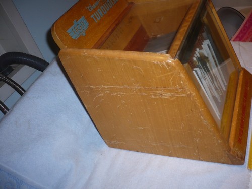 Eagle Chemi-Sealed Turquoise Pencil Store Display Cabinet Adverising free ship - Picture 3 of 10