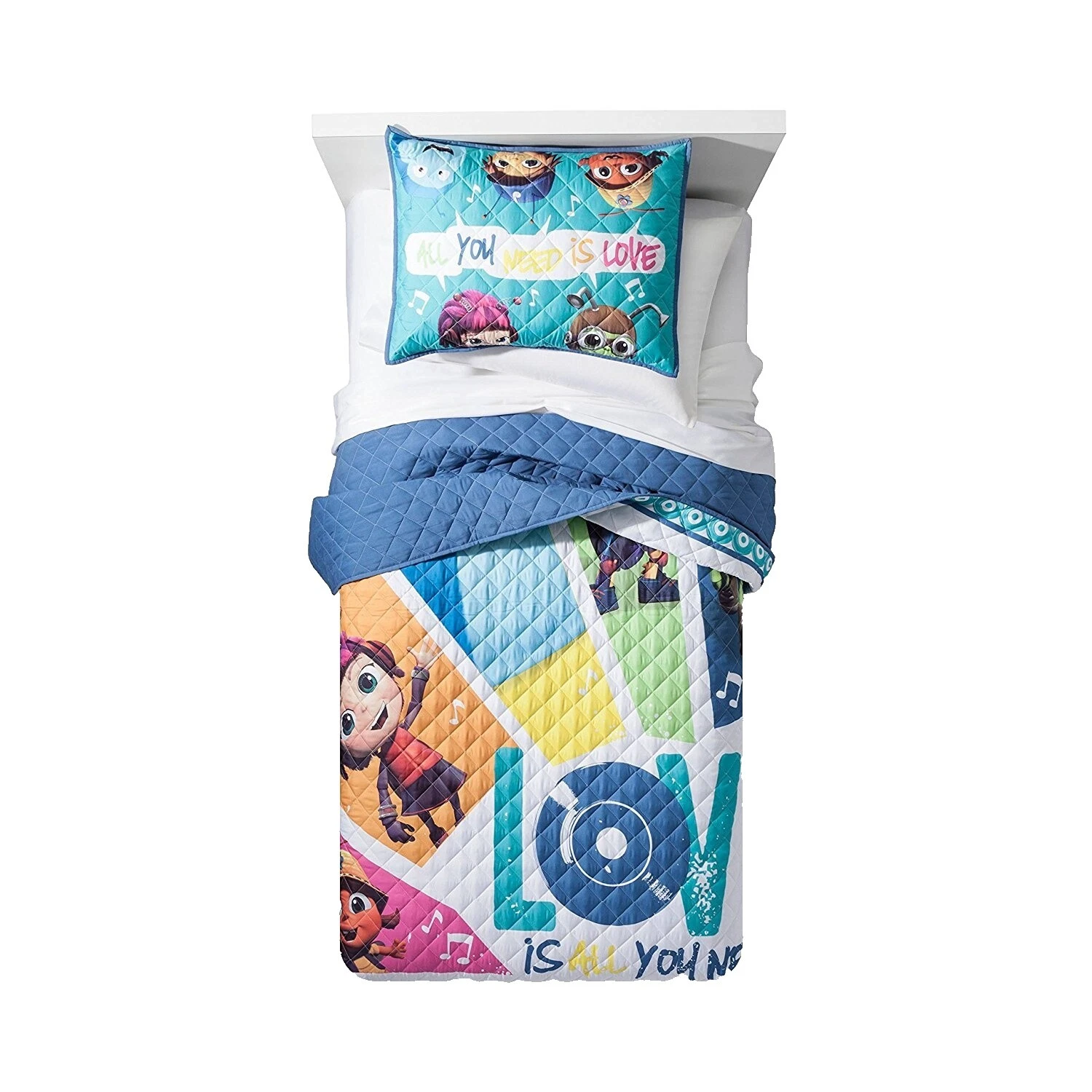 Multicolor Pictorial Quilts, Bedspreads & Coverlets