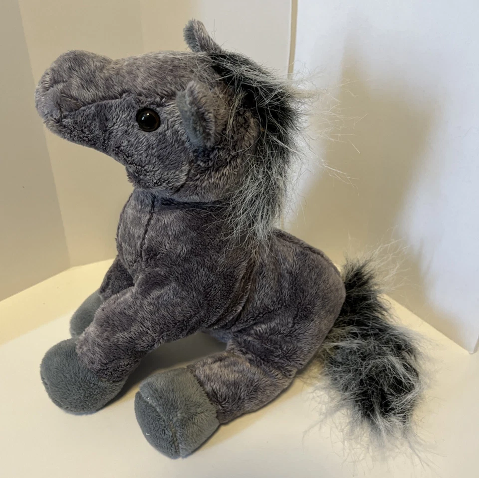 Ganz Webkinz Grey Arabian Horse Plush HM098 No Code - Image 2 of 4