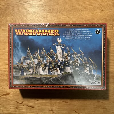 Warhammer Fantasy - Hochelfen Bogenschützen / High Elf Archers - Sealed - NEU