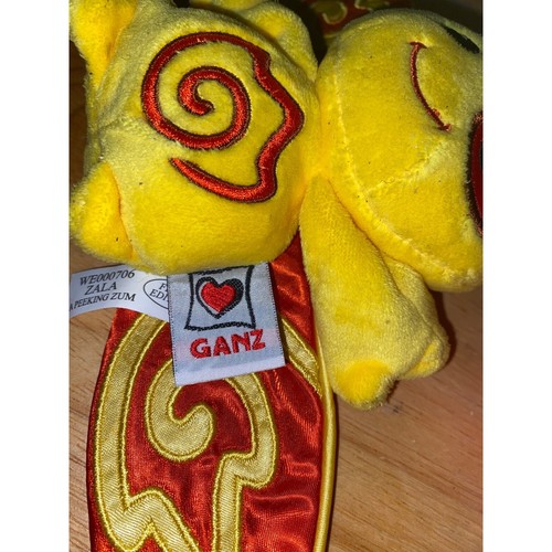 Ganz Webkinz Zumbuddy Zoro, Zeb & Zala 6" Butterfly Beanbag Peluche Set di 3 Giocattolo - Foto 6 di 8