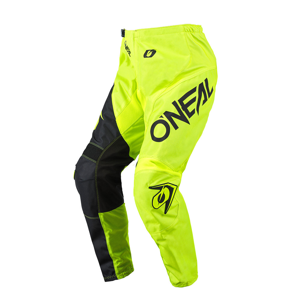 O&apos;NEAL Element Racewear Pant - NEON YEL&sol;BLK - ADULT SIZE 28 &lpar;E020-228&rpar;