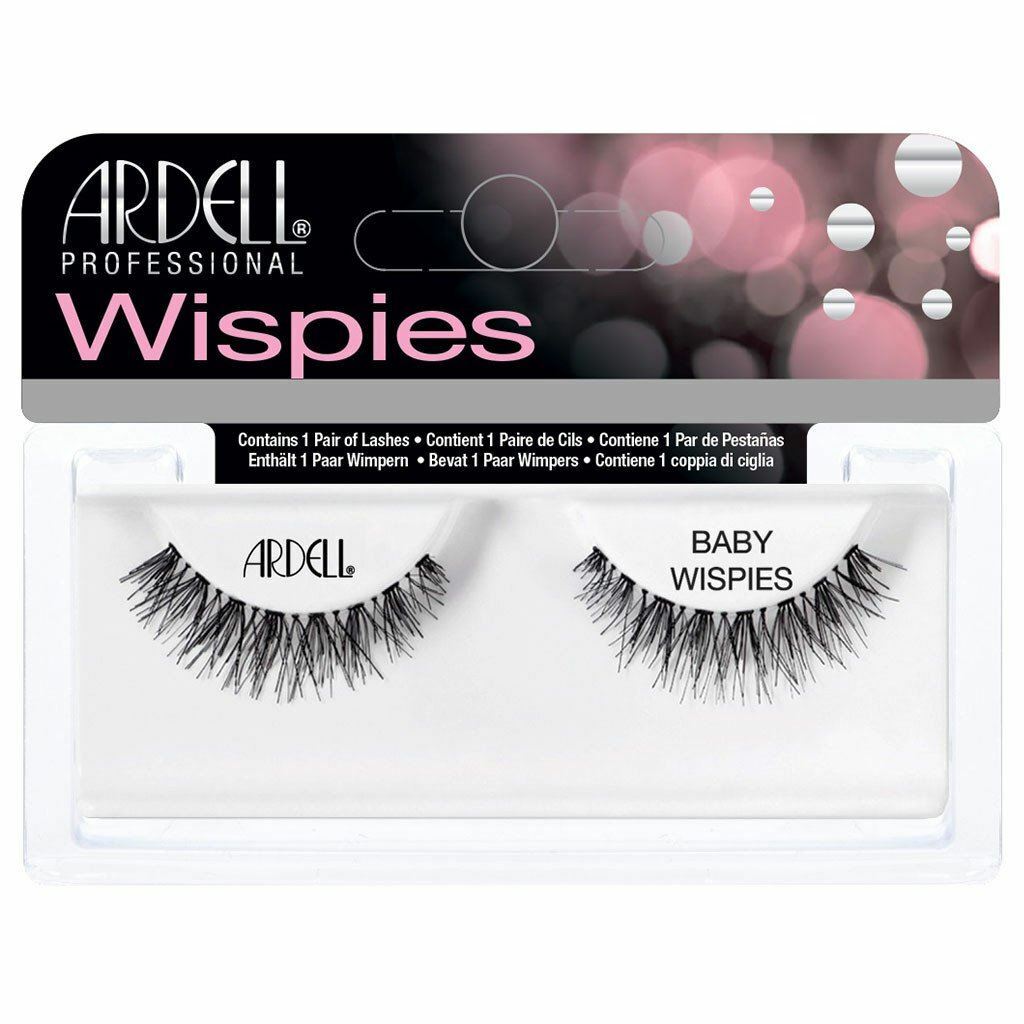 Ardell BABY WISPIES Black False Eyelashes - Premium Quality Fake Lashes!