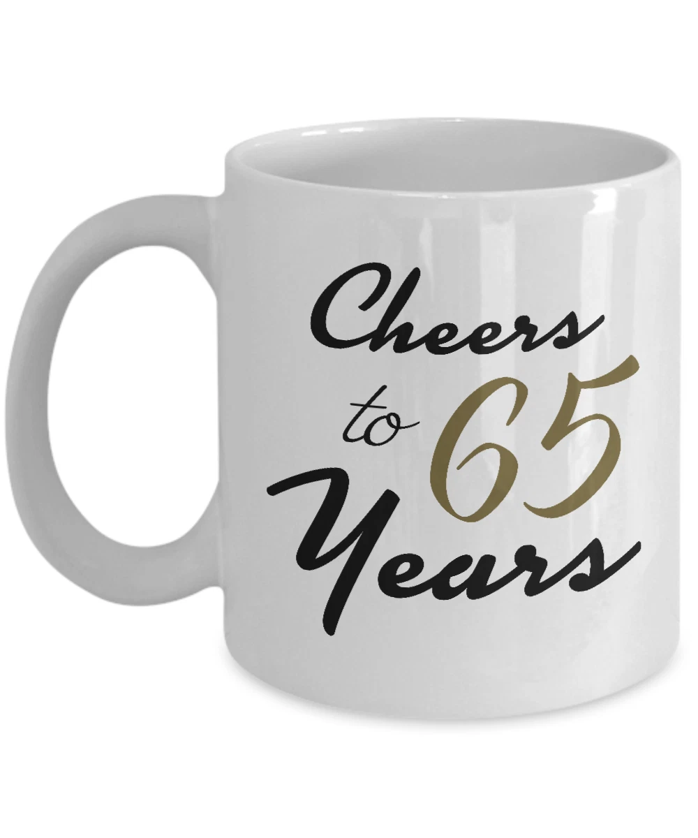 65th Birthday Gifts for Women, Men - 65 Year Old Ideas Gifts for