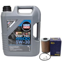 MotoröL Set 5W-30 5 Liter + ÖLfilter SH 401 FüR BMW 7Er 5Er Touring