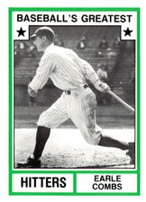 1987 TCMA 1982 Greatest Hitters #32 Earle Combs