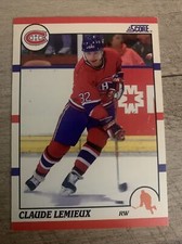 1990-91 Score Hockey #111 Claude Lemieux