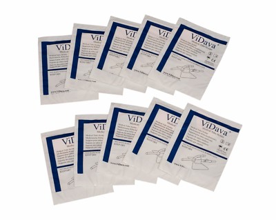 10 Pack, ViDava Foley Stabilization Device with re-closable tab. Made in The USA