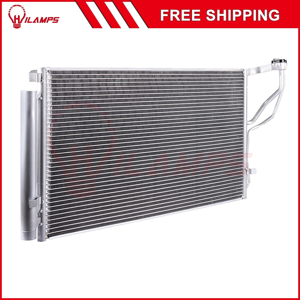 For 11-15 Hyundai Azera Sonata Kia Cadenza Optima AC3888 A/C Aluminum Condenser
