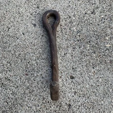 VINTAGE FARM BARN IRON METAL GRAPPLE HOOK RUSTIC TOOL-HAY BALE- MEAT HOOK