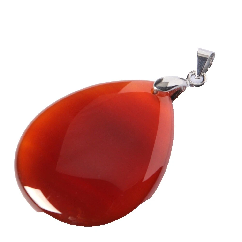 Silver Plated Pendant Stone Handcrafted Necklaces & Pendants