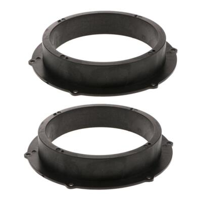 2 Pack 8'' to 6.5'' Car Stereo Speaker Spacer Adapters Rings Mounting Brackets US