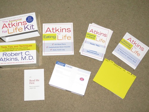 GREAT The Essential Atkins for Life Kit - Tools, Tips, and Techniques (w/ cd)