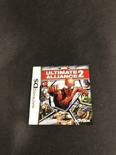 marvel ultimate alliance 2 ds Manual Only