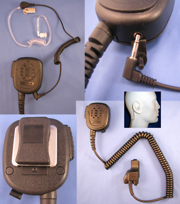 Security Lapel Shoulder Speaker Microphone for Motorola XTS500R GP2268 GP3268