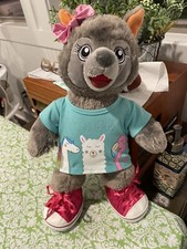 Build-A-Bear VIOLET THE WOLF Plush Stuffed Animal Great Wolf Lodge