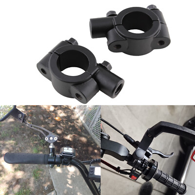 2 Stücke 10mm Motorrad Spiegeladapter Aluminum Universal für 22mm 7/8'' Lenker