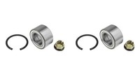 NTY 2X Radnabe Radlagersatz Hinterachse FüR Dacia Duster Hm_ 1.3 Tce 150 4X4