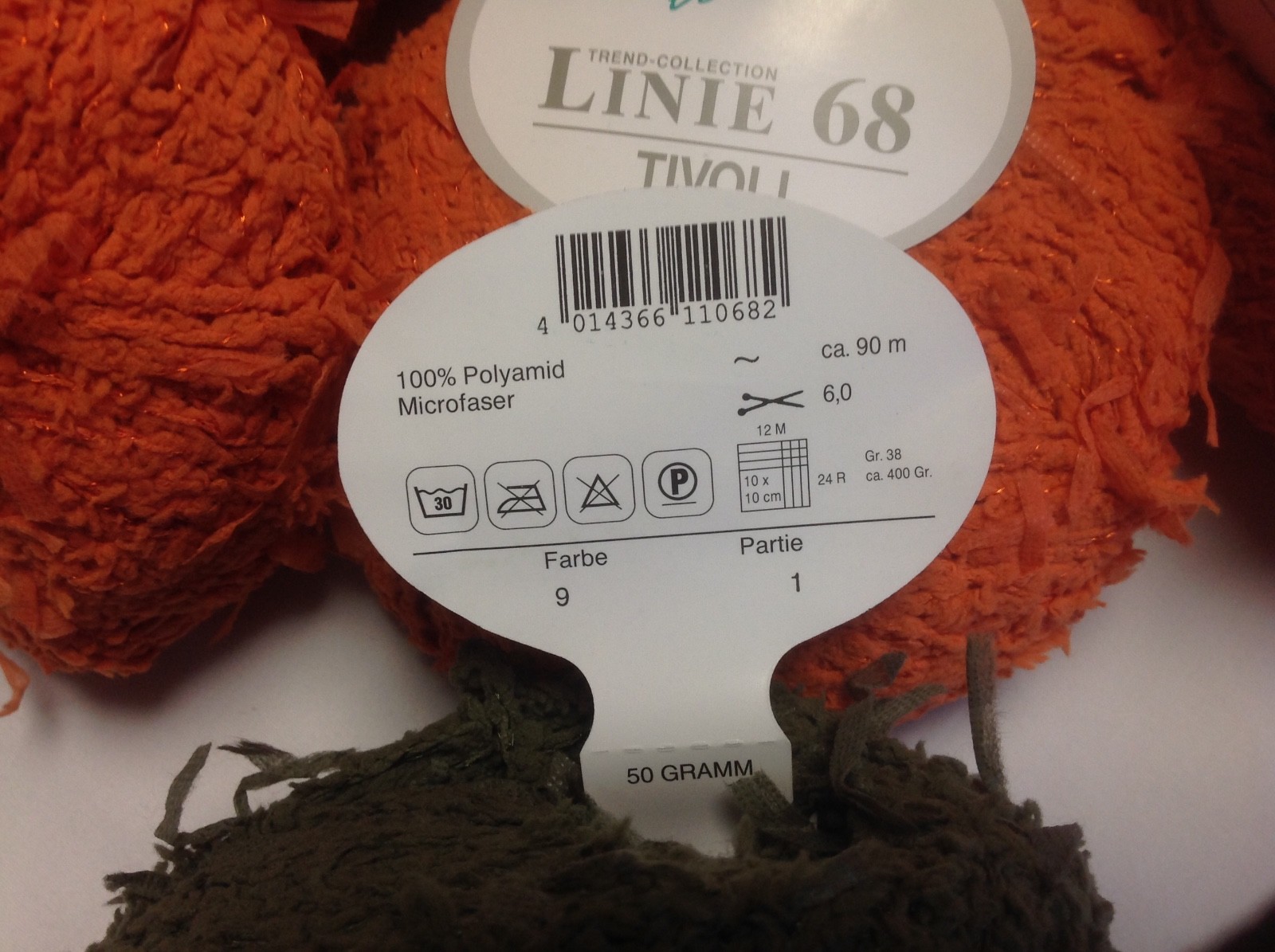 TIVOLI by OnLine 10 Orange+2 Olive GreenVintage yarn eBay