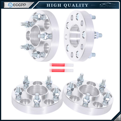 4Pcs 1'' 5x4.5 Hub Centric Wheel Spacers For Nissan 350Z 370Z Sentra Maxima Quest