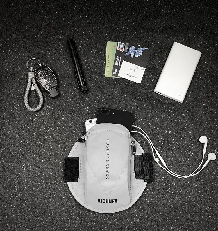 Arm Band Wrist Pouch for Outdoor Running, Sports Gym, Jogging - Phone Holder Bag - Image 3 of 4