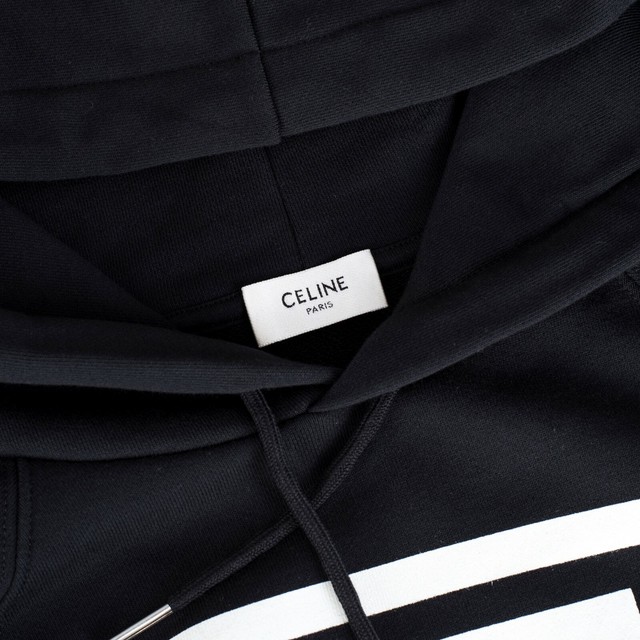 black celine sweatshirt
