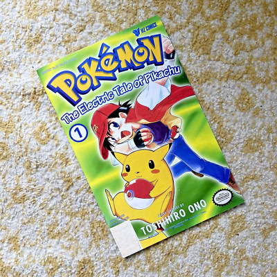POKÉMON: THE ELECTRIC TALE OF PIKACHU #1 VIZ COMIC 1998 VG (of 1-4