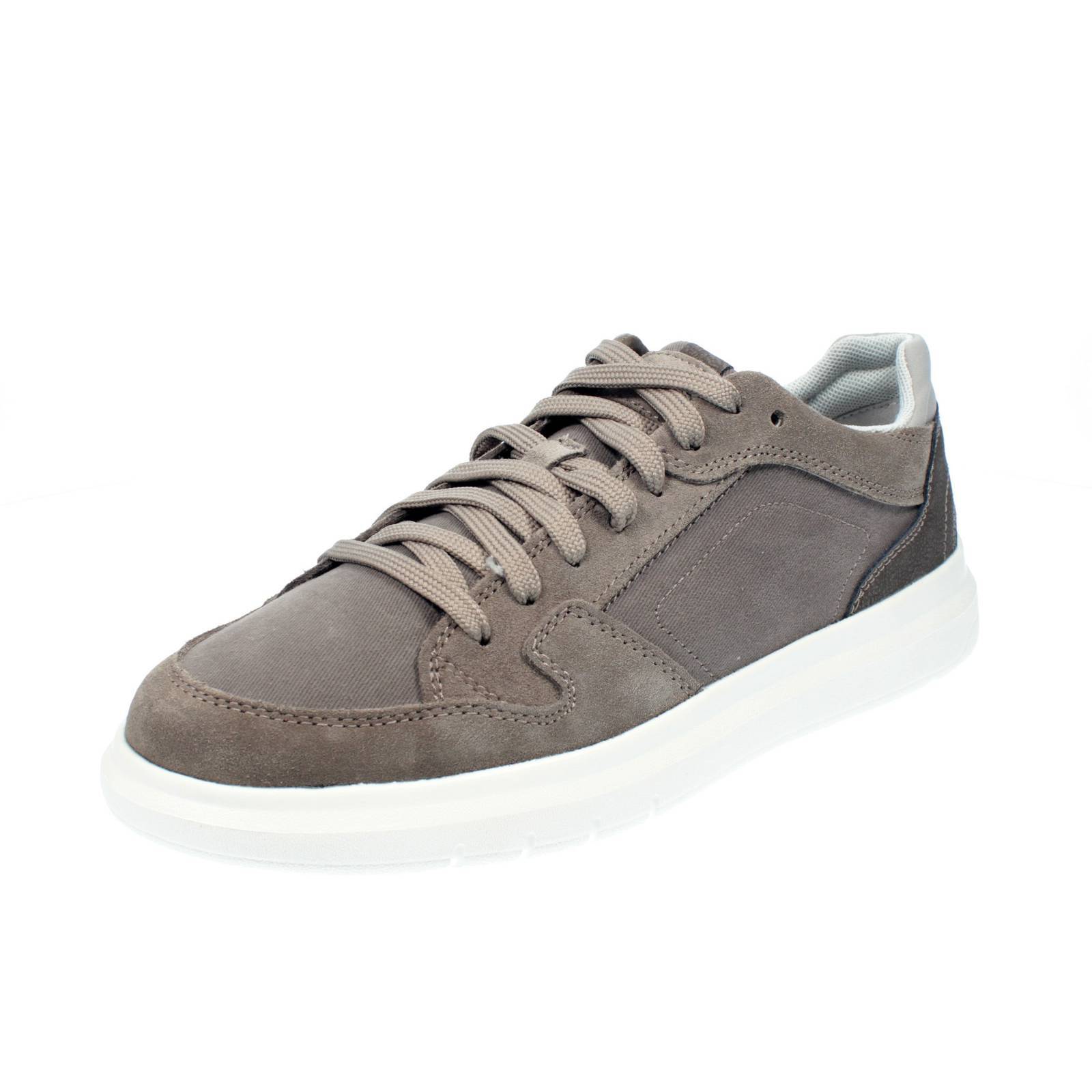 Geox Merediano - Sneakers Traspiranti Grigio - Taglia 41 265cm Scarpe Uomo 15790₽