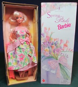 Details about   Spring Petals Barbie Doll Avon Exclusive Special Edition Second in a Series NEW