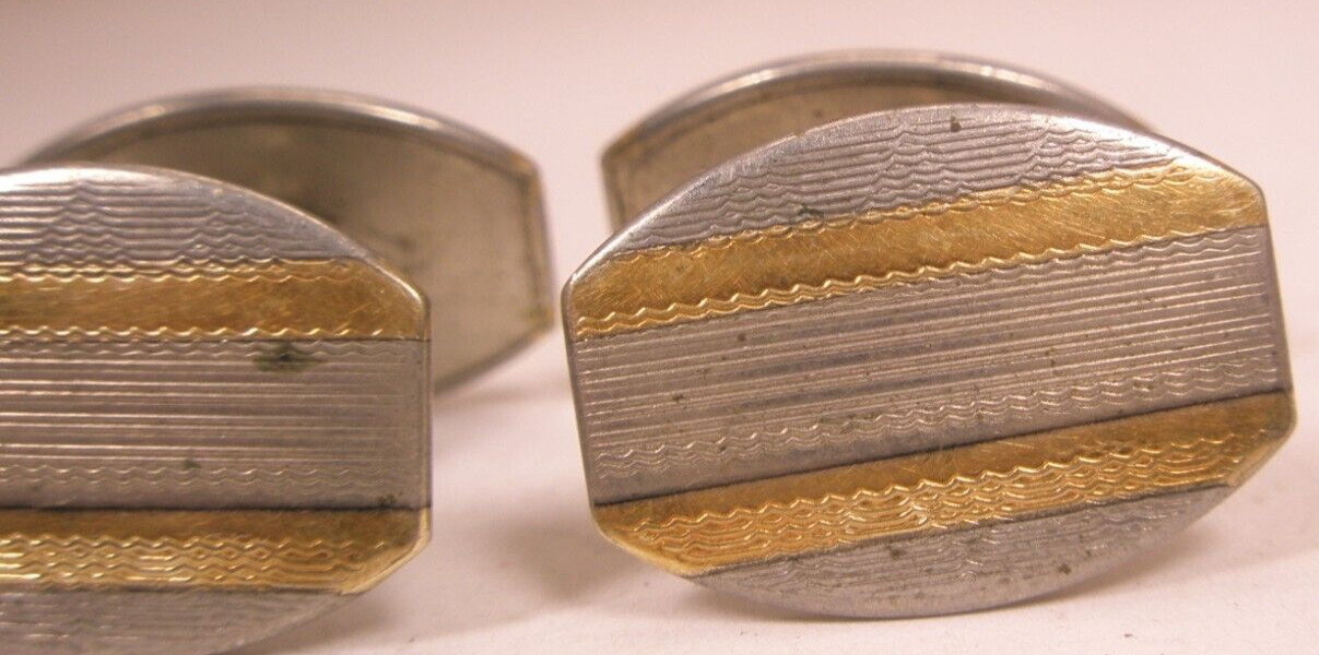 Two Tone Double Sided Quality Hinged Vintage Edwa… - image 4