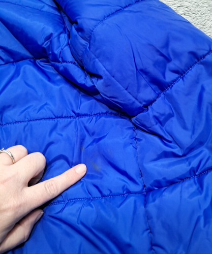 North Face Girls Sz Medium 10-12 Lightweight Puffer Jacket Coat Full Zip Youth - Picture 11 of 15