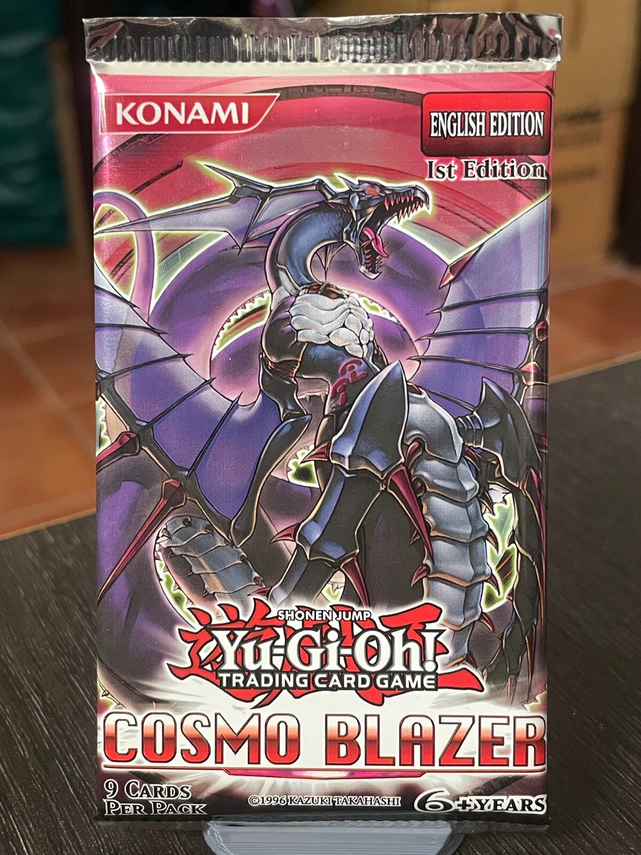 Yu-Gi-Oh! TCG Cosmo Blazer Sealed Collectible Card Game Packs for
