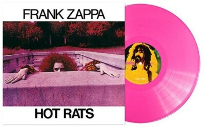 FRANK ZAPPA, Hot Rats, 180 GRAM HOT PINK COLORED VINYL LP, 50th 