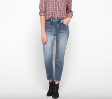 Kut from the Kloth Naomi Womens 12L High Rise Fab Girlfriend Straight Leg Jeans