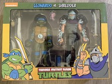 NECA Leonardo vs Shredder Action Figure 2-Pack Teenage Mutant Ninja Turtles