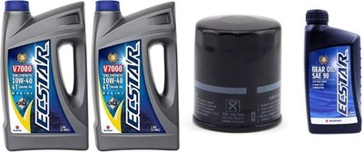 Suzuki ECSTAR V7000 2 Gallon Oil Kit with Filter & Gear Oil