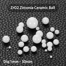 ZrO2 Zirconia Ceramic Ball Dia 1mm - 30mm High Precision Solid Bearing Balls