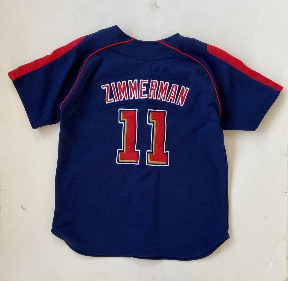 Винтажная футболка Nike MLB Washington Nationals с вышивкой Zimmerman No11 средний размер - Изображение 2 из 4