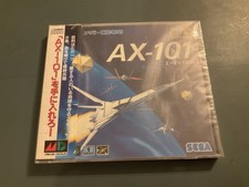 AX-101 Game For Sega Mega-CD NTSC Japan, Mint Factory Sealed