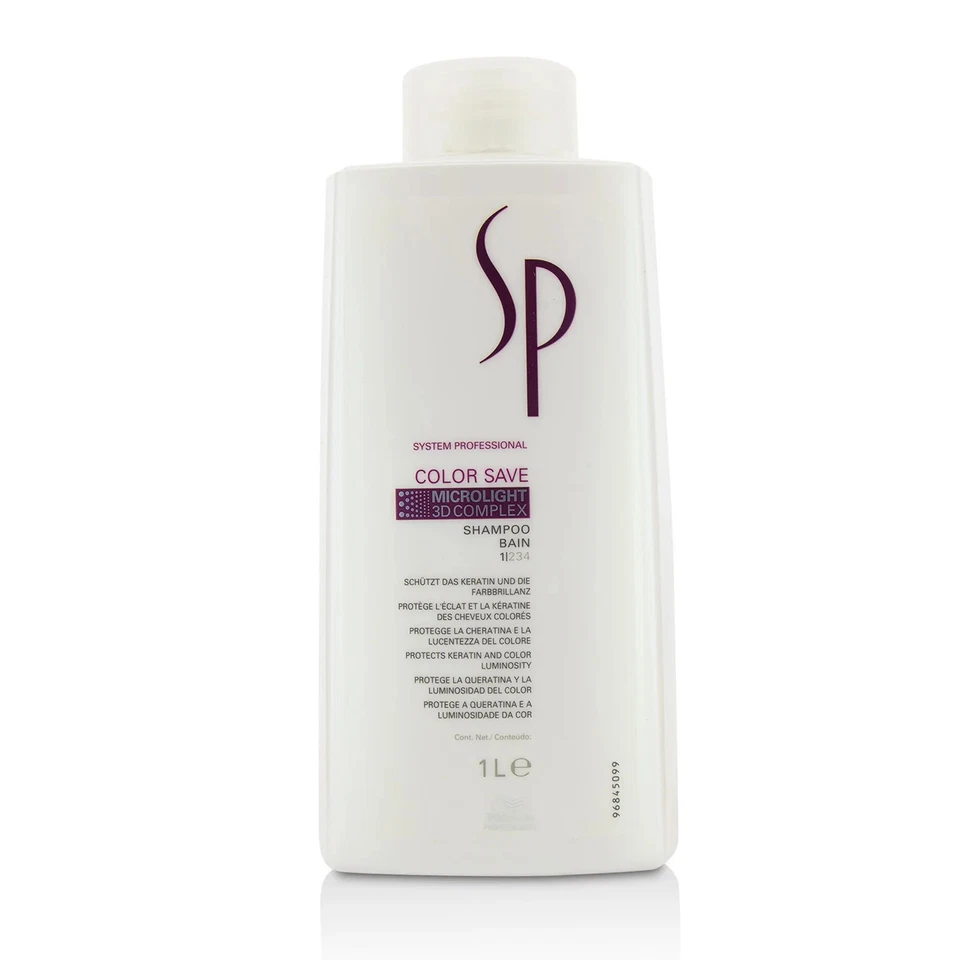 Wella SP Color Save Shampoo (For Coloured Hair)  250ml/8.45oz - Image 2 of 4