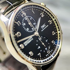 2020 IWC Portugieser Chronograph 41mm Black Steel | IW371609 | Full Set 8