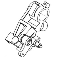 John Deere AFH207058 Knotter 1424 1433 1434 /C Square Baler Genuine OEM