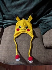 Pokémon Nintendo Pikachu Laplander Beanie Hat BioWorld Loot Crate