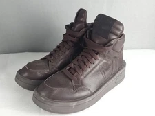 Converse Rick Owens X DRKSHDW TURBOWPN Mid Clay Men's 13 Brown Fast Ship A01290C