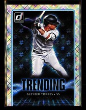 2021 Donruss #TR1 Gleyber Torres Trending Diamond New York Yankees